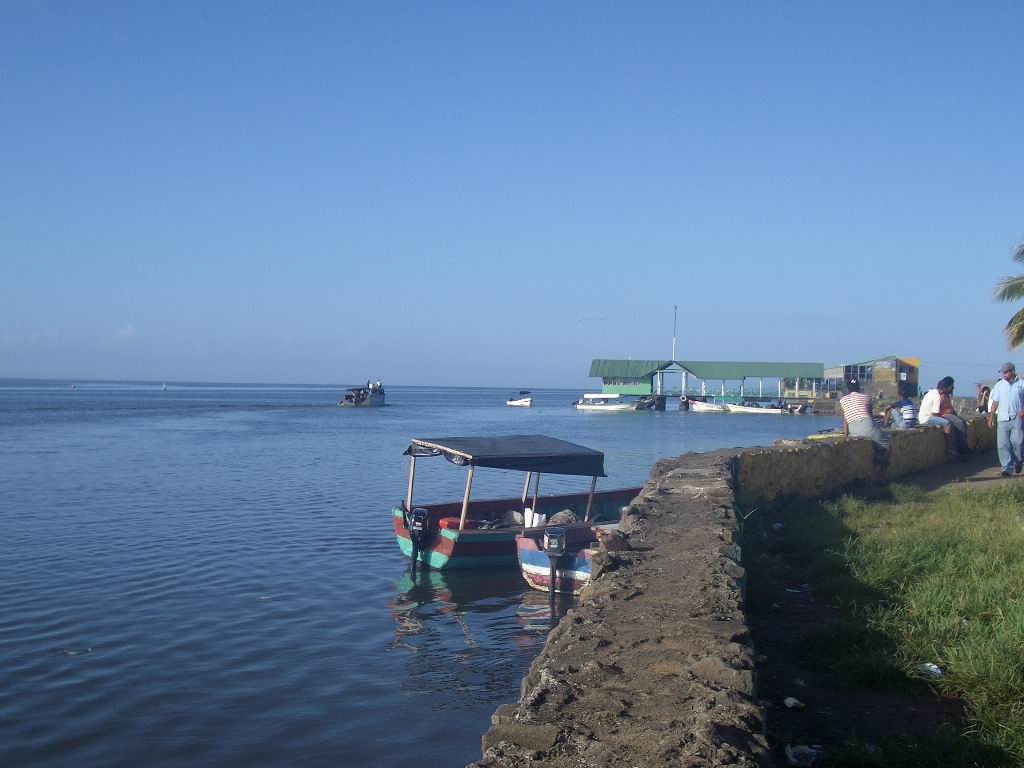 Blick zur&uuml;ck auf den See