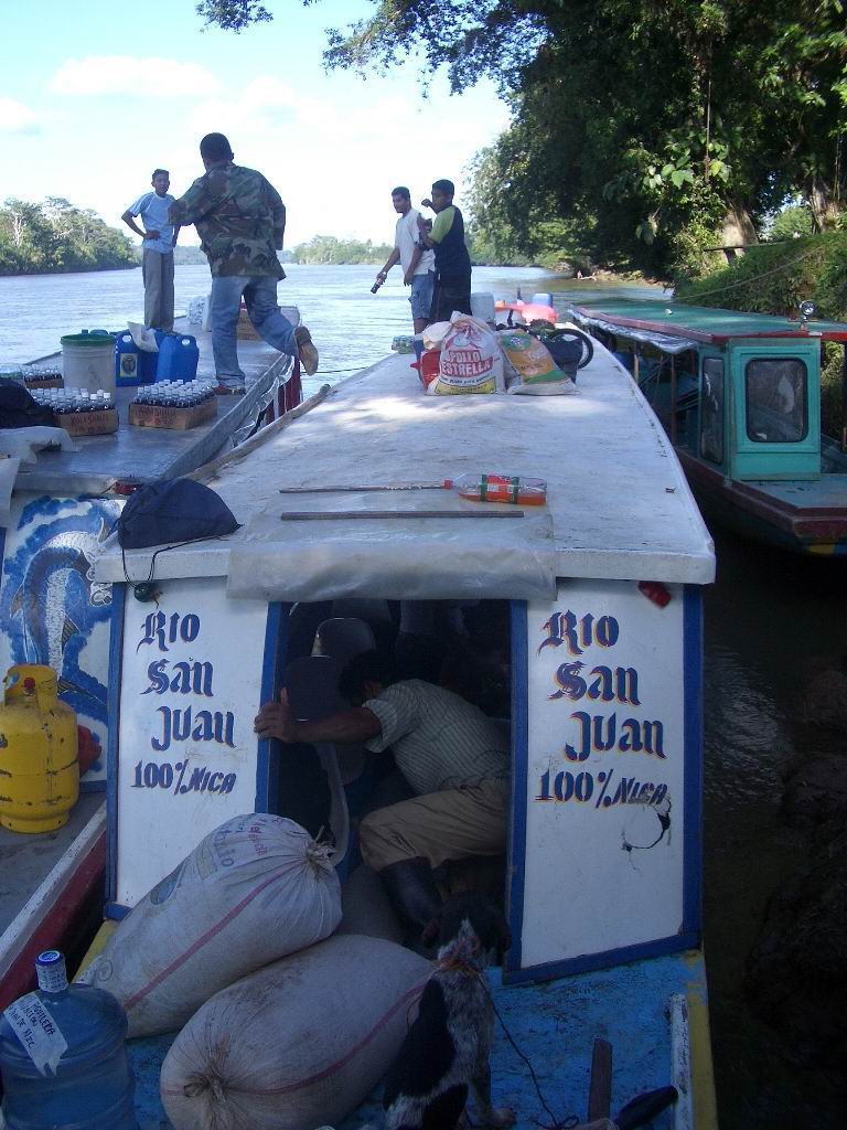 Das Boot nach San Ju�n del Norte