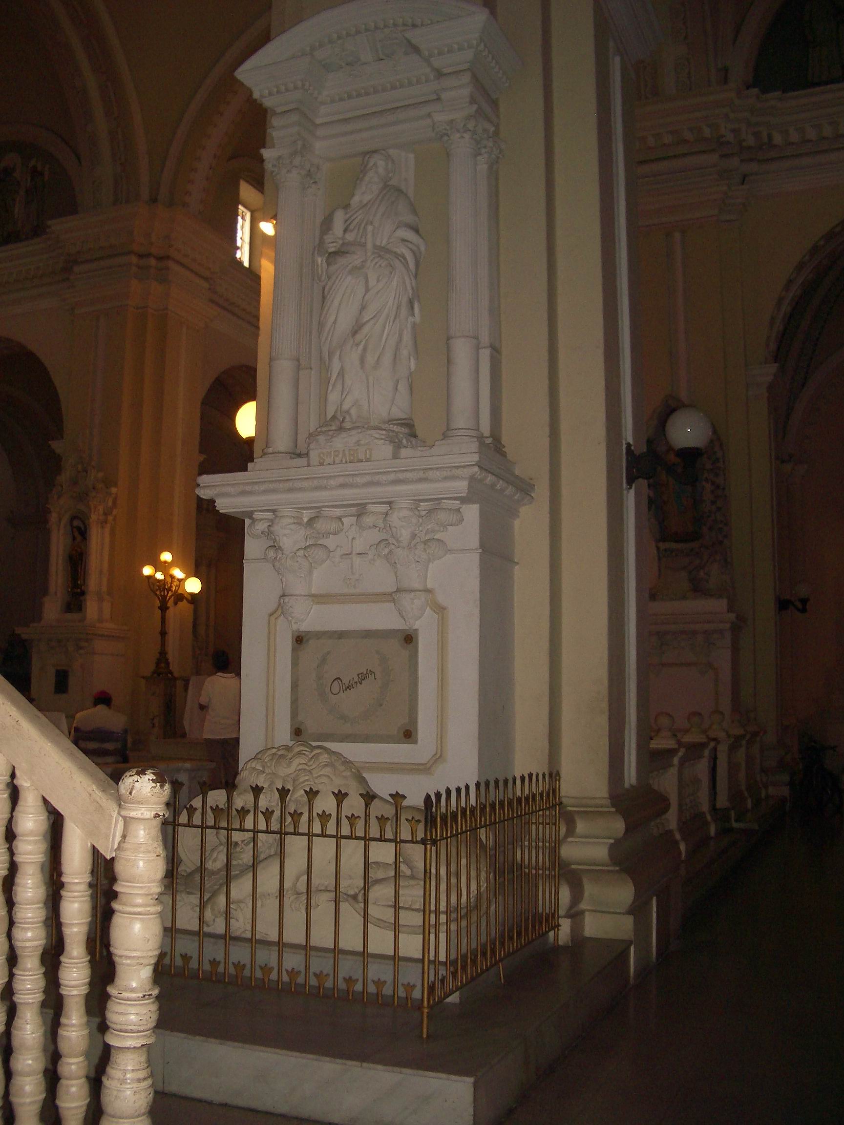 Das Grab Ruben Darios